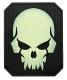 Skull Pirates Luminescent 3D Patch by EmersonGear